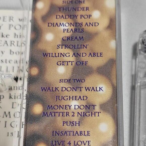 PRINCE DIAMONDS AND PEARLS Cassette Tape 1991 Rock Funk Soul Rare - Picture 4 of 5